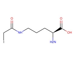 (2S)-(+)-氨基-6-碘乙酰氨基己酸图片