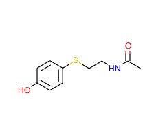 N-(2-((4-羟苯基)硫基)乙基)乙酰胺图片