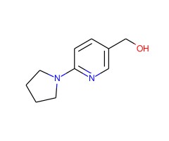 (6-(Pyrrolidin-1-yl)pyridin-3-yl)methanol图片