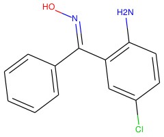 (2-氨基-5-氯苯基)(苯基)甲酮肟图片
