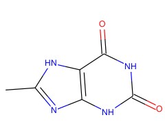 8-甲基-9H-嘌呤-2,6-二醇图片