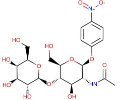 4-硝基苯基2-(乙酰氨基)-2-脱氧-4-O-β-D-吡喃半乳糖基-β-D-吡喃葡萄糖苷图片