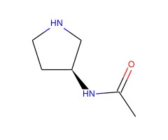 (3S)-(-)-3-乙酰氨基吡咯烷图片