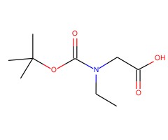 N-乙基甘氨酸，N-BOC保护图片