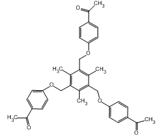 4,4',4''-(((2,4,6-Trimethylbenzene-1,3,5-triyl)tris(methylene))tris(oxy))tribenzoic acid图片