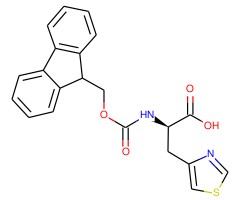 Fmoc-β-4-噻唑基-D-丙氨酸图片