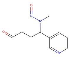 4-(N-甲基-N-亚硝基胺)-4-(3-吡啶基)丁醛图片