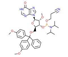 2'-O-甲基-5'-O-二甲基肌苷-3'-CE亚磷酰胺图片