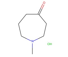 1-甲基六氢氮杂卓-4-酮盐酸盐图片