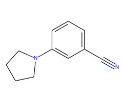 3-(吡咯烷-1-基)苯腈图片