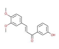 (E)-1-(3,4-二甲氧基苯基)-3-(3-羟基苯基)丙-2-烯-1-酮图片