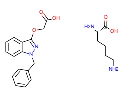 苄达赖氨酸;赖氨酸-((1-苄基-1H-吲唑-3-基)氧)乙酸图片