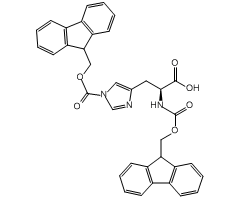 Nalpha,Nim-二-Fmoc-L-组氨酸图片