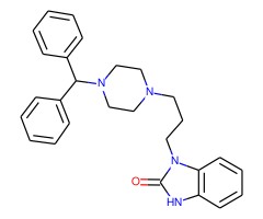 奥沙米特/1-[3-[4-(二苯甲基)-1-哌嗪基]丙基]-1,3-二氢-2H-苯并咪唑-2-酮图片