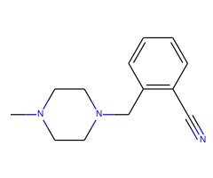 2-((4-甲基哌嗪-1-基)甲基)苯甲腈(伊马替尼杂质)图片