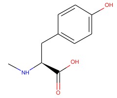 N-甲基-L-酪氨酸图片