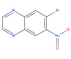6-溴-7-硝基喹喔啉图片