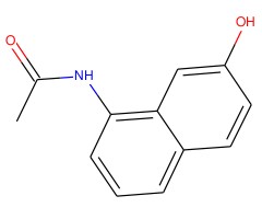 N-(7-羟基-1-萘基)乙酰胺图片
