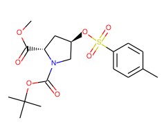N-Boc-反式-4-对甲苯磺酰氧基-L-脯氨酸甲酯图片