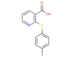 2-[(4-甲基苯基）硫代烟酸图片