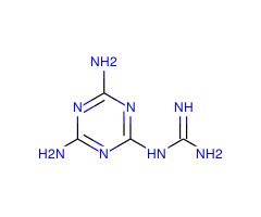 1-(4,6-二氨基-1,3,5-三嗪-2-基)胍图片