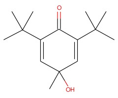 2,6-二(叔丁基)-4-羟基-4-甲基-2,5-环己二烯-1-酮； 1 x 1 mL x 1000 μg/mL，溶于甲醇图片