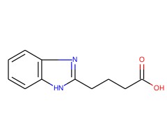 4-(2-苯并咪唑基)丁酸图片