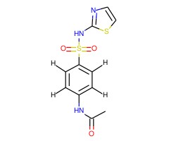 N-乙酰磺胺噻唑图片