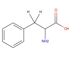DL-苯丙氨酸-3,3-d2图片