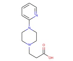 3-[4-(2-吡啶基)-1-哌嗪基]丙酸图片