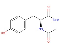 (S)-2-乙酰氨基-3-(4-羟基苯基)丙酰胺图片
