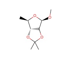 甲基-5-脱氧-2,3-O-异亚丙基-β-D-呋喃核糖苷图片