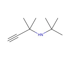 N-叔丁基-1,1-二甲基炔丙基胺图片