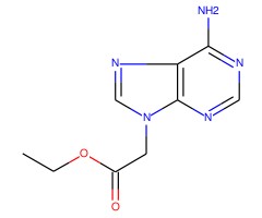 2-(6-氨基-9H-嘌呤-9-基)乙酸乙酯图片