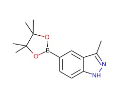 3-甲基-1H-吲唑-5-硼酸频哪醇酯图片