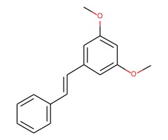 反式-3,5-二甲氧基二苯乙烯图片