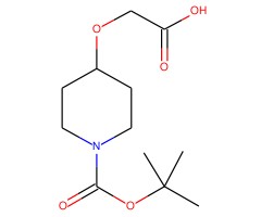 2-[(1-Boc-4-哌啶基)氧基]乙酸图片