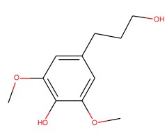 4-(3-羟基丙基)-2,6-二甲氧基苯酚图片