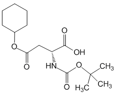 N-Boc-D-天冬氨酸-4-环己酯图片