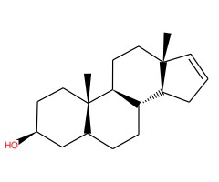 (3B,5A)-雄甾-16-烯-3-醇图片