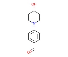4-(4-羟基-1-哌啶基)苯甲醛图片