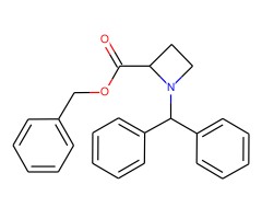 1-二苯甲基氮杂环丁烷-2-甲酸苄酯图片