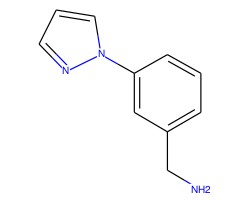 3-(1-吡唑基)苄胺图片