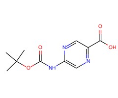 5-(Boc-氨基)吡嗪-2-甲酸图片