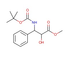 (2R,3S)-3-(Boc-氨基)-2-羟基-3-苯基丙酸甲酯图片