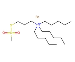3-(三戊基铵)丙基甲硫代磺酸溴化物图片