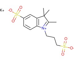 3-(2,3,3-三甲基-5-磺基-3H-吲哚-1-鎓-1-基)丙烷-1-磺酸盐钾盐图片