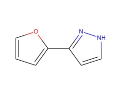 3-（2-呋喃基）吡唑图片