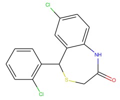 7-氯-5-(2-氯苯基)-1,5-二氢-4,1-苯并硫氮杂卓-2(3H)-酮图片