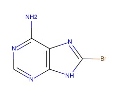 2-溴-7H-嘌呤-6-胺图片